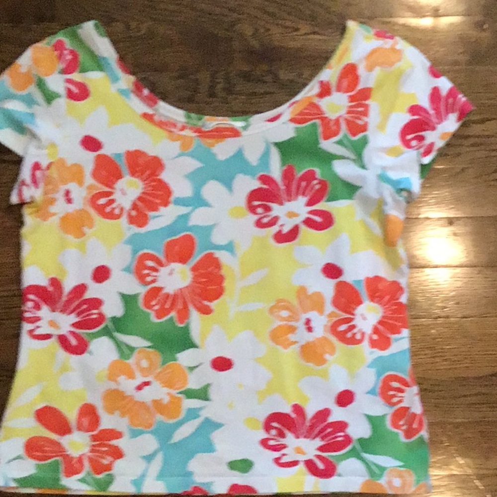 Hawaiian print shirt